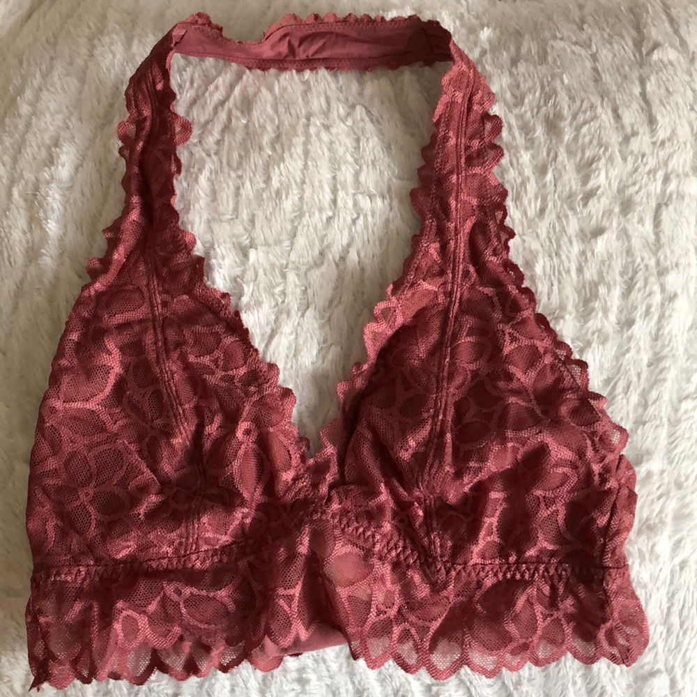 PINK halter bralette 🌷 - Picture 2 of 7